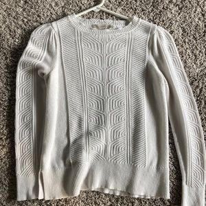 White Loft Sweater